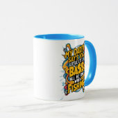 Mijn vader zegt dat jij kleine bas bent mok (Voorkant rechts)