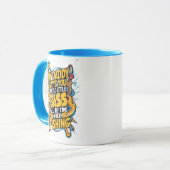 Mijn vader zegt dat jij kleine bas bent mok (Voorkant links)