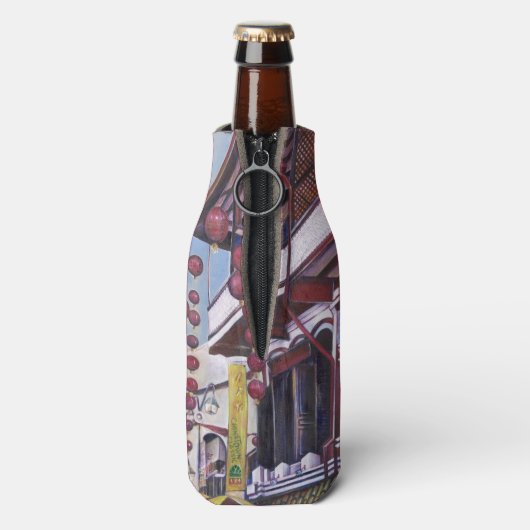 Mijn vaders draak flesjeskoeler (Fles Achterkant)