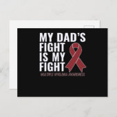 Mijn vaders gevecht is mijn Shirt van multipel mye Aankondigingskaart (Voorkant / Achterkant)