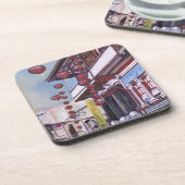 Mijn vader's Rising Dragon, Singapore Bier Onderzetter (Linkerzijde)