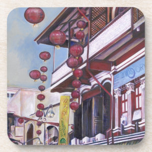 Mijn vader's Rising Dragon, Singapore Bier Onderzetter