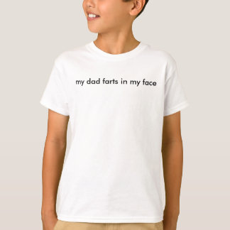 mijn vaders schilders in mijn gezicht t-shirt