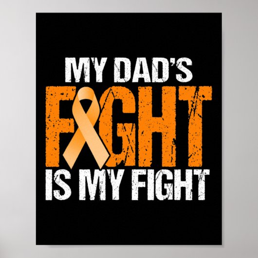 Mijn vaders strijd is mijn strijd tegen leukemie.. poster (Voorkant)