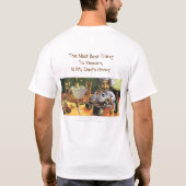 Mijn vader's zwaardvis t-shirt (Achterkant)