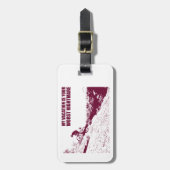 Mijn vakantie is je ergste nachtmerrie bagagelabel (Voorkant verticaal)