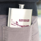 Mijn vakantie is je ergste nachtmerrie flacon (Voorbeeld)