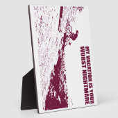 Mijn vakantie is je ergste nachtmerrie fotoplaat (Zijkant)