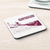 Mijn vakantie is je ergste nachtmerrie onderzetter (Linkerzijde)