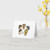 Mijn vakantiecadeau dit jaar is mijn mening kaart (Gele Bloem)