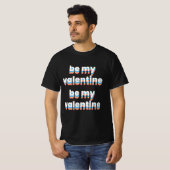 mijn valentijn, 3d t-shirt (Voorkant volledig)
