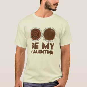 Mijn Valentijn Chocolade Bon Snoep Chocofolic T-shirt