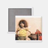 Mijn Valentijn Cupido Blacksmith fotomagneet Magneet (Voorkant / Achterkant)