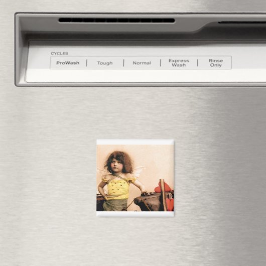 Mijn Valentijn Cupido Blacksmith fotomagneet Magneet (Insitu (Vaatwasser))