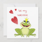 Mijn Valentijn Cute Frog Prins (Voorkant)