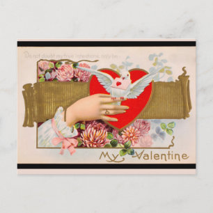 Mijn Valentijn  Dove Letter Feestdagenkaart