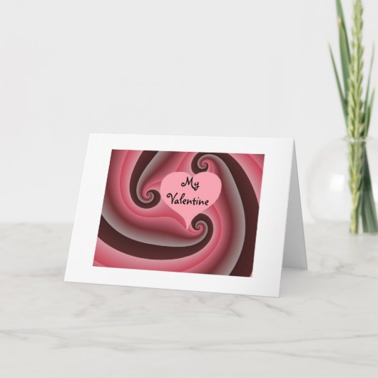 Mijn Valentijn Feestdagen Kaart (Voorkant)