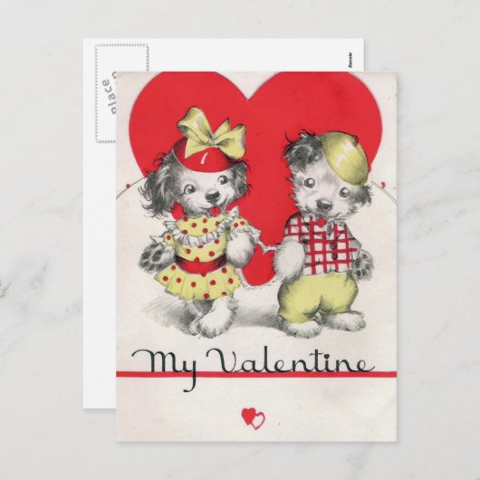 Mijn Valentijn Feestdagenkaart (Voorkant / Achterkant)