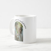 Mijn Valentijn Foto Romantische Hart Mok (Voorkant links)