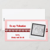 Mijn Valentijn fotokaarten zijn Feestdagenkaart (Voorkant / Achterkant)