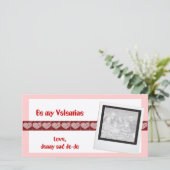 Mijn Valentijn fotokaarten zijn Feestdagenkaart (Staand voorkant)