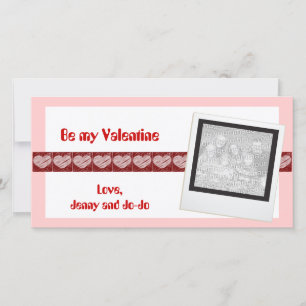 Mijn Valentijn fotokaarten zijn Feestdagenkaart