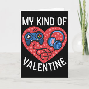 Mijn Valentijn Gamer Valentijnsdag Gamen Mannen Kaart