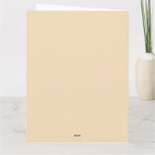 Mijn Valentijn groet Kaart (Achterkant)