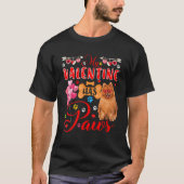 Mijn Valentijn heeft pommerse zonnebrillen H T-shirt (Voorkant)