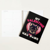 Mijn Valentijn heeft poten hondenliefhebber Planner (Display)