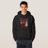 Mijn Valentijn heeft schouderwonden met onderbeen Hoodie (Voorkant volledig)