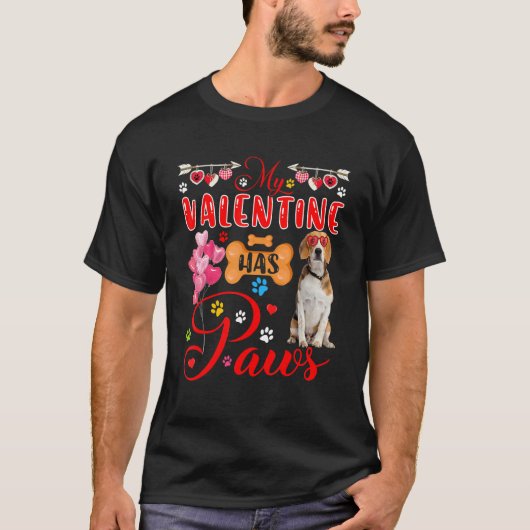 Mijn Valentijn heeft zonnescherm voor paardenstaar T-shirt (Voorkant)