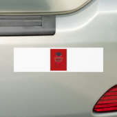 Mijn Valentijn houdt van je Nakupenda Kenya Swahil Bumpersticker (Op auto)