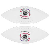 Mijn Valentijn is Football Visitekaartje Napkins (Panelen)