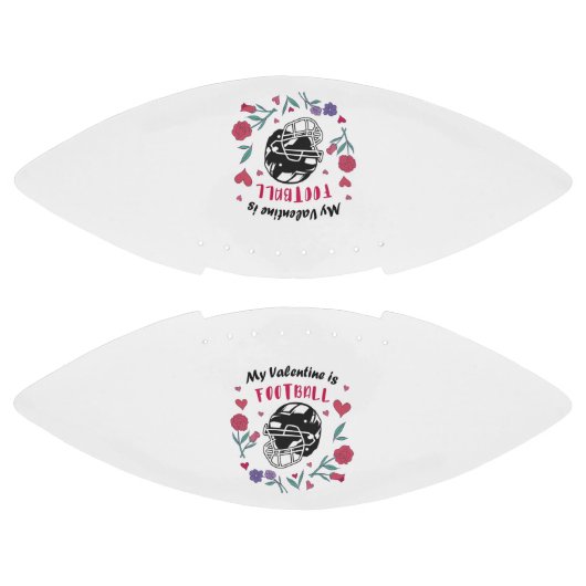 Mijn Valentijn is Football Visitekaartje Napkins (Panelen)