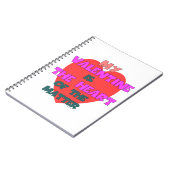 MIJN VALENTIJN IS HET HOOFD VAN DE KWESTIE NOTITIEBOEK (Linkerzijde)