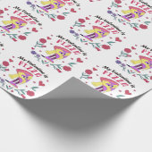 Mijn Valentijn is Pizza Invitation Cadeaupapier (Hoek)