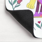 Mijn Valentijn is Pizza Invitation Muismat (Hoek)