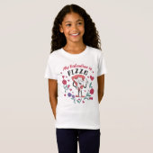 Mijn Valentijn is Pizza Invitation T-Shirt (Voorkant volledig)