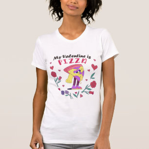 Mijn Valentijn is Pizza Invitation T-Shirt