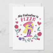 Mijn Valentijn is Pizza Kaart (Voorkant)