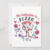 Mijn Valentijn is Pizza Kaart (Voorkant)