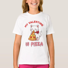 mijn valentijn is pizza valentijnsdag 2026 t-shirt