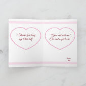 Mijn Valentijn-kaart Kaart (Binnen)