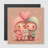 Mijn valentijn-kaart zijn (Voorkant / Achterkant)