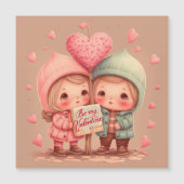 Mijn valentijn-kaart zijn (Voorkant)