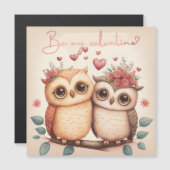 Mijn valentijn-kaart zijn magnetische uitnodiging (Voorkant / Achterkant)