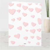 Mijn Valentijn Kute Heart Snoep Draaikaart zijn Kaart (Achterkant)