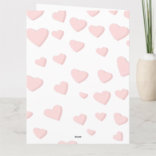 Mijn Valentijn Kute Heart Snoep Draaikaart zijn Kaart (Achterkant)