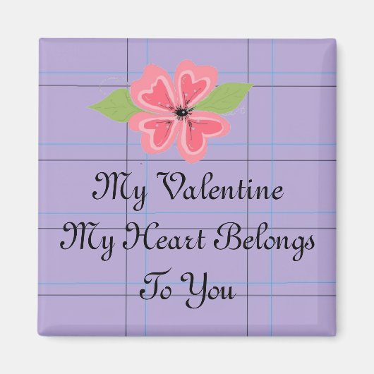 Mijn Valentijn Magneet (Voorkant)